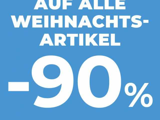  Weihnachtsartikel-SALE